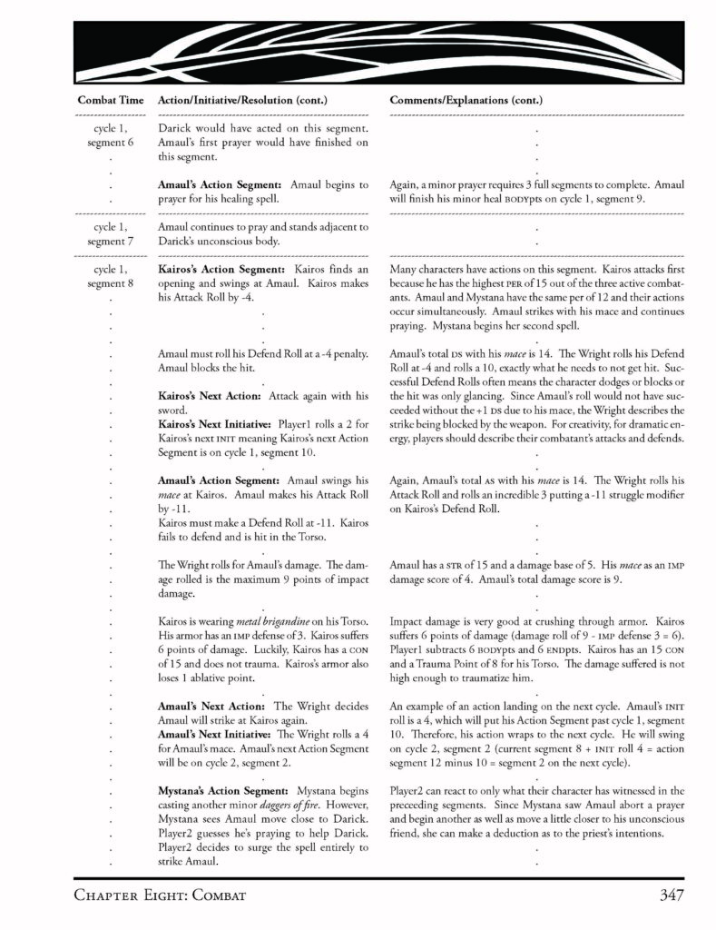 Page 347, an excerpt from "An Example of Combat" in Tellings by Edmond Y. Chang.
